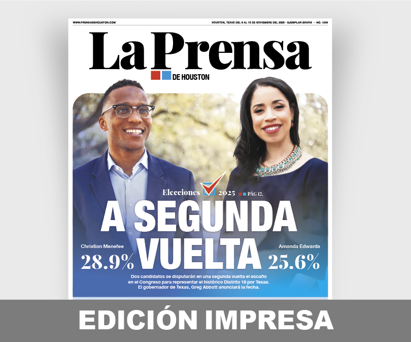 Edición impresa de La Prensa de Houston